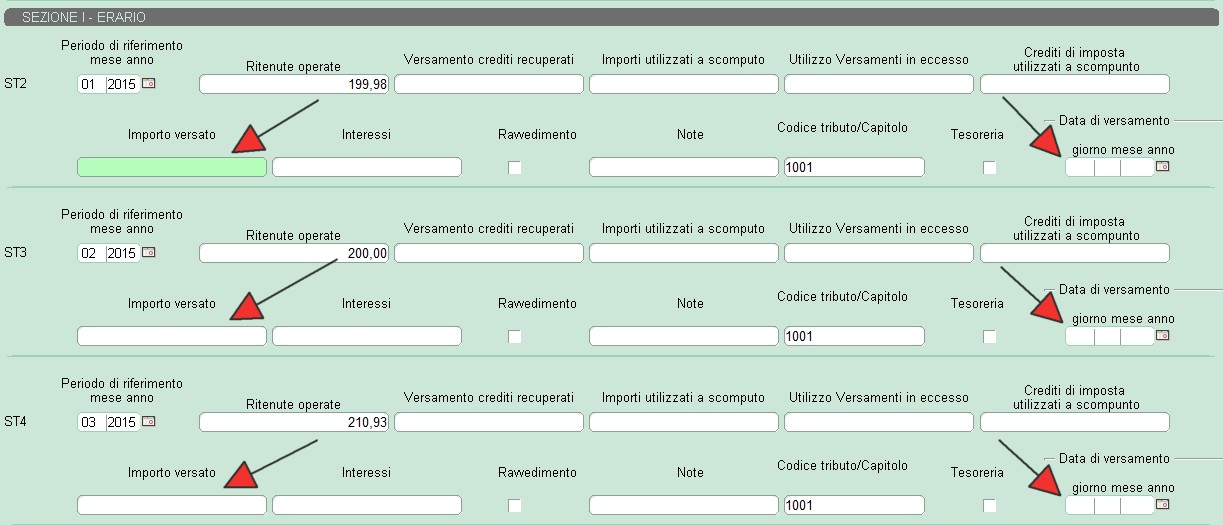 Nota operativa per compilazione 770 semplificato